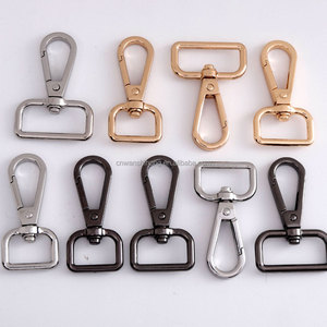 Mosquetón giratorio de metal duradero con gancho de langosta de aleación para cuero, plástico, hebillas para perros, correas de bolsos, herrajes para bolsos, cinturones de equipaje - Product Image 6