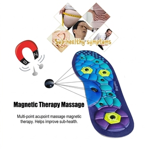 Semelles orthopédiques respirantes en EVA pour la thérapie par acupression, avec aimants amovibles pour la <span class=keywords><strong>perte</strong></span> <span class=keywords><strong>de</strong></span> <span class=keywords><strong>poids</strong></span> et le soulagement <span class=keywords><strong>de</strong></span> la fatigue des pieds – Vente en gros - Product Image 1