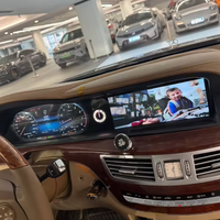 Radio para Auto Android con Pantalla Doble para Mercedes-Benz Clase S W221 2006-2013, Reproductor Multimedia de Video, GPS, Navegación, Carplay, Unidad Principal