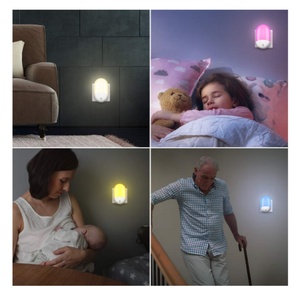 Plug-in LED Night <b>Lights</b> for Kids Smart Remote RGB Night <b>Light</b> - Product Image 6