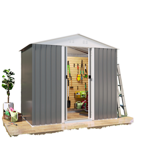 <span class=keywords><strong>Abri</strong></span> de rangement extérieur portable en structure acier, étanche, pour articles divers et vélos - Product Image 1