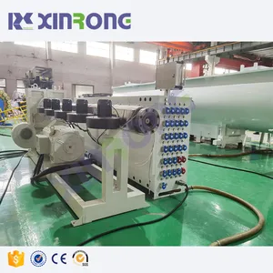Xinrong 315-630 mm pe-rohr-extrusionslinie produktionsmaschine große hdpe-rohrproduktionslinie
