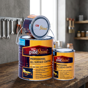 Peinture liquide NC Primer Surfacer pour surfaces en bois, meubles, métal, couleur noire, application au pinceau ou au pulvérisateur, revêtement lisse - Product Image 2