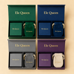 Custom Logo Magnetic Jewelry <b>Box</b> Rectangle Gift Packaging Case for <b>Bracelet</b> Necklace Set - Product Image 5