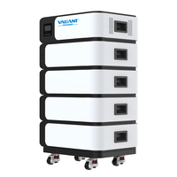 Supports de batteries empilables compatibles solaires – Système de stockage d'énergie haute capacité pour alimentation de secours domestique et systèmes solaires