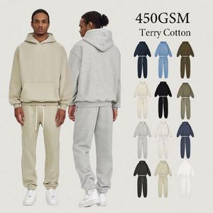 Sweats à capuche personnalisés pour hommes, 100% coton éponge, qualité supérieure, impression personnalisée, sweats à capuche surdimensionnés de style streetwear pour hommes - Product Image 1