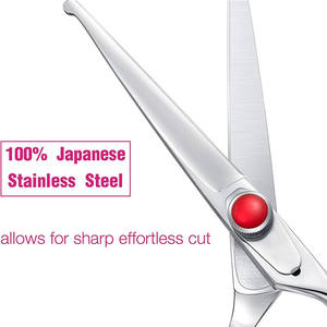 กรรไกรตัดผมมืออาชีพ ขนาด 62 มม. สแตนเลส 440C สำหรับคนถนัดขวา รองรับการปรับแต่ง - Product Image 4