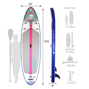 Planche de paddle gonflable pour wake-surf et SUP, fabrication OEM, Weihai <span class=keywords><strong>Wave</strong></span> Bord, Tour SUP BOARD SURFING - Product Image 2