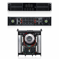 TK4800 FCC CE ROHS H Sınıfı 2U 4*800W Profesyonel Analog Ses Amplifikatörü Ses Ekipmanı Amplifikatörü Hoparlör Ses Amplifikatörü