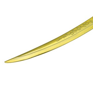 Épée Malenia Blade Miquella de 101 cm, gravée, non affûtée, en <span class=keywords><strong>acier</strong></span> inoxydable doré, <span class=keywords><strong>Katana</strong></span> Malenia pour Cosplay - Product Image 6