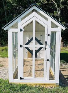 Özelleştirilmiş katı ahşap açık tavuk kafesi ev ahşap büyük boy tavuk kümesi üreticisi - Product Image 4