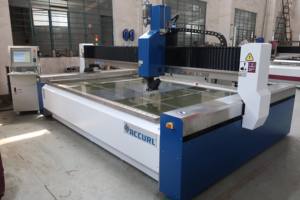 ACCURL 4000mm * 2000mm CNC Machine de découpe au jet d'eau pour marbre, granit et verre - Product Image 4