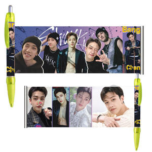 KPOP stylo à bille pour enfants errants <span class=keywords><strong>MANIAC</strong></span> noir écriture extensible HD Photo bannière fournitures scolaires étudiants papeterie Fans cadeau - Product Image 2