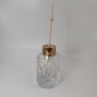 Bouteilles diffuseurs de parfum en verre dépoli transparent 50ml/100ml, décoration d'intérieur, désodorisant, bouchon à vis, emballage vide
