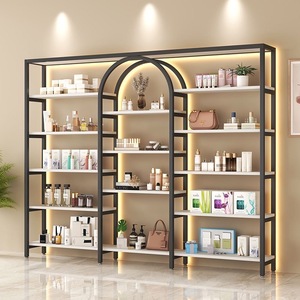 Exhibidores de Cosméticos de Lujo 2025, Precio de Fábrica, con Logotipo Personalizado, con Luz, para Tiendas de Maquillaje - Product Image 3