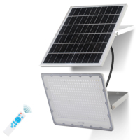Reflector LED Solar para Exteriores, Impermeable, de Aluminio, 50W 100W 200W 300W 500W, Clasificación IP65, para Iluminación de Jardines y Calles