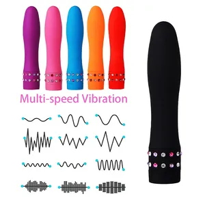 G Point Product 1/12 Speed Mini Bullet Vibrator Female Waterproof Clitoral Stimulator Dildo Vibrator Sex Toy Masturbation