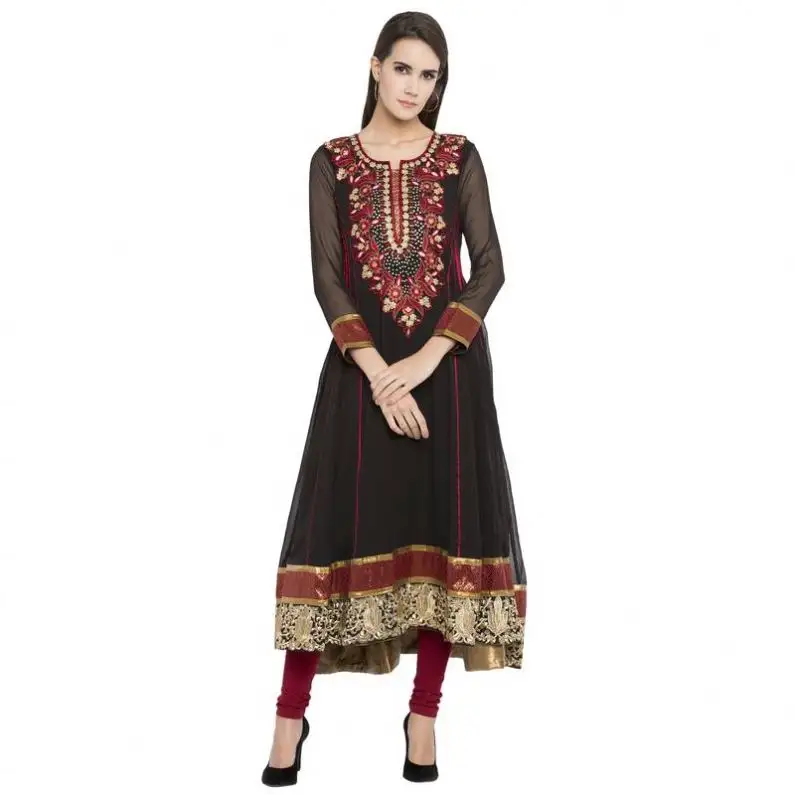 2019 Vrouw Kleding Eenvoudige Katoenen Kameez Punjabi Suits Dubai Abaya Nieuwe Ontwerp Voor Indiase Salwar