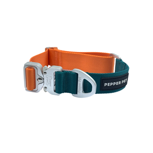 ปลอกคอสุนัข Pepper Pet Strong แบบปลดเร็ว ปรับได้ ลายปักตัวอักษร ผลิตจากไนลอนทั้งชิ้น สำหรับสุนัขพันธุ์ใหญ่ที่ใช้งานหนัก - Product Image 1