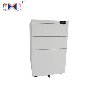 Thiết Kế Hiện Đại Nội Thất Văn Phòng Thời Trang Dưới Bàn 3 Ngăn Kéo Kim Loại Di Động Bệ Lưu Trữ Tập Tin Tủ Với Khóa Và Bánh Xe - Product Image 2