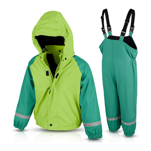 Vêtements d'extérieur pour enfants <span class=keywords><strong>de</strong></span> haute qualité, combinaison imperméable avec capuche, combinaison <span class=keywords><strong>de</strong></span> <span class=keywords><strong>pluie</strong></span> pour bébé, imperméable une pièce pour enfants - Product Image 2