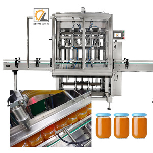 Máquina de Llenado de Pistón Servo Automática de Alta Precisión MTW para Miel Líquida <span class=keywords><strong>100ml</strong></span> 500ml 1000ml - Product Image 1