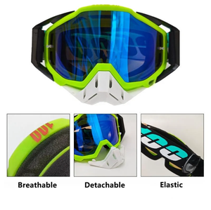 2026年新型バイクオートバイ用グラススポーツヘルメットゴーグルカスタムMx <span class=keywords><strong>Bmx</strong></span>ダートバイクオフロードATVゴーグルモトクロスゴーグル - Product Image 3