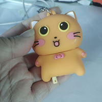 Alarme de sécurité personnelle en silicone en forme de chat mignon, 180 mAh, 130 dB, pour étudiants, personnes âgées et activités de plein air
