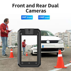 Mini Cámara Corporal 5G con Sistema Android 13.0, Video HD 4K, Pantalla Táctil de 3.1'', Cámara de Seguridad Impermeable IP68 con Wifi, GPS y BT - Product Image 4