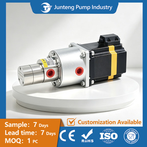 Bomba de Engranajes de Baja Presión de Alta Precisión de 24V con Acoplamiento Magnético OEM, Micro PTFE de Acero Inoxidable 316L para Agroquímicos - Product Image 2