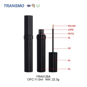 ขวดอายไลเนอร์ขายส่ง ทรงกลม สีดำ พลาสติก หลอดเซรั่มอายไลเนอร์ ขวดเซรั่มขนตาและคิ้ว - Product Image 3