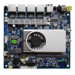Intel Atom N2600プロセッサールーターファイアウォールマザーボード (4 LAN搭載pfsense用)