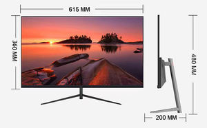 Zanying komputer LED 27 inci 2 K 165 Hz IPS LCD Esports sikat Tinggi Desktop komputer bisnis Upgrade game ultra tipis - Product Image 3