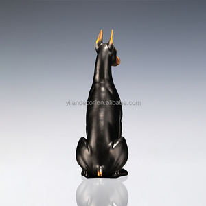 Sunray Mascota al por mayor Doberman <span class=keywords><strong>Pinscher</strong></span> modelo de perro de exhibición maniquí de perro grande maniquí de perro de latón - Product Image 3