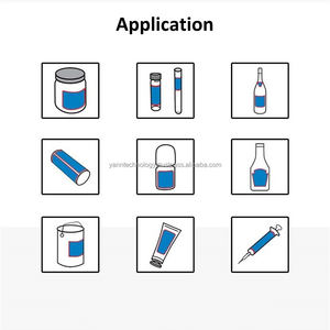 Etiquetadora de botellas cuadradas de doble cara semiautomática personalizada de fábrica para botellas redondas - Product Image 2