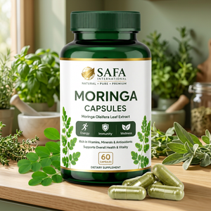 Capsules d'extrait de feuilles de Moringa Oleifera, complément alimentaire, 60 capsules, antioxydant, soutien à la santé à base de plantes - Product Image 2