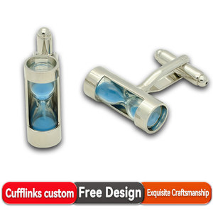 Cá Nhân Tên Thư Khuy Măng Sét Mens Đồ Trang Sức Quà Tặng Tùy Chỉnh Tên Cuff Liên Kết Nút Viết tắt Chữ Cái Đám Cưới Khuy Măng Sét Chú Rể - Product Image 2