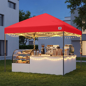Base de gazebo de jardin pop-up 10x10, gazebos de patio, système de verrouillage central <span class=keywords><strong>brevet</strong></span>é, installation rapide, sac de rangement nouvellement conçu, tente instantanée - Product Image 2