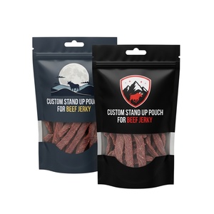 Bolsas Personalizadas para Carne Seca, Bolsas Herméticas de Mylar con Cierre Reutilizable para Mayor Frescura, Sin Límite de Pedido Mínimo, Aptas para Aperitivos - Product Image 1