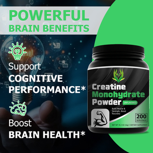 Creatina Monohidrato en Polvo de Marca Privada, Desarrolla la Fuerza Muscular, Aumenta la Recuperación, Mejora la Función Cognitiva, Desarrolla el Cerebro, Desarrolla la Masa Muscular Magra - Product Image 5