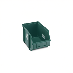 TTAKE Combo Box Container <b>Tool</b> <b>Storage</b> Bin 12x8x6 Inch Stackable Plastic Organizing Bin For Workshop Garage Use - Product Image 2