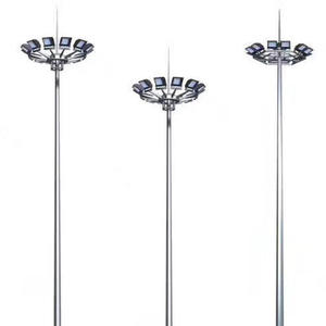 Mât d'éclairage haute performance <span class=keywords><strong>LONGT</strong></span> 2026 de 20 m avec dispositif de descente, tour d'éclairage en acier réglable de 15 à 35 m, meilleur prix - Product Image 5