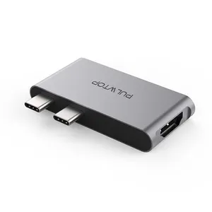 Pulwtop Factory price usb c hub with power delivery for macbook