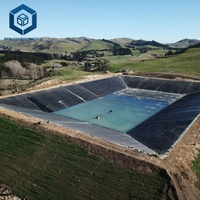 Feuille de géomembrane LLDPE anti-fuite pour applications d'étanchéité de canaux