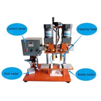 Machine à capsuler à vis pour bouteilles en PET électrique manuelle semi-automatique à prix abordable de meilleure qualité