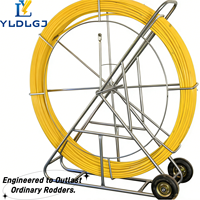 Tire-câble en fibre de verre 300m 400m, non conducteur, pour conduits et communications industrielles