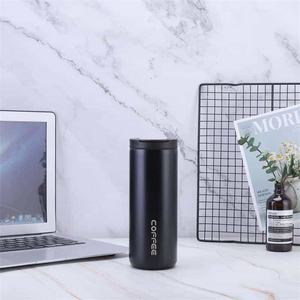 New Gradient Stainless Steel Vacuum <b>Insulated</b> Coffee Mug Portable Direct Drink Car Water Bottle For Travel Wholesale - Product Image 3