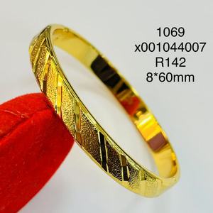 XUPING Jewelry Dubai Wholesale 24k Gold Plated <strong>Copper</strong> Chunky Fashion Jewelry Bracelets Women <strong>Bangles</strong> - Product Image 2
