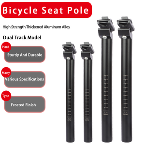 Accessoires <span class=keywords><strong>de</strong></span> vélo : <span class=keywords><strong>Tige</strong></span> <span class=keywords><strong>de</strong></span> <span class=keywords><strong>selle</strong></span> universelle haut <span class=keywords><strong>de</strong></span> gamme durable, multi-tailles, allongée 27,2 mm, double piste, en alliage - Product Image 2