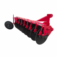 Charrue à disques montée sur tracteur YT pour rizières, matériel agricole, cultivateur